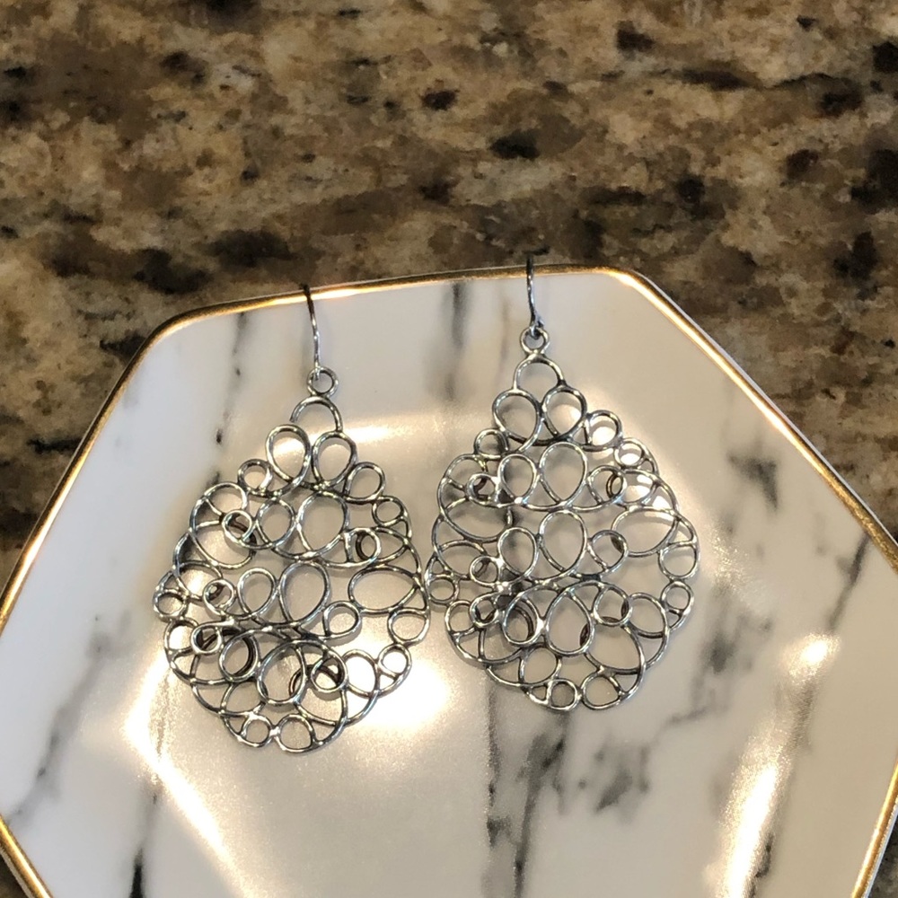 Silpada .925 Mesh Earrings